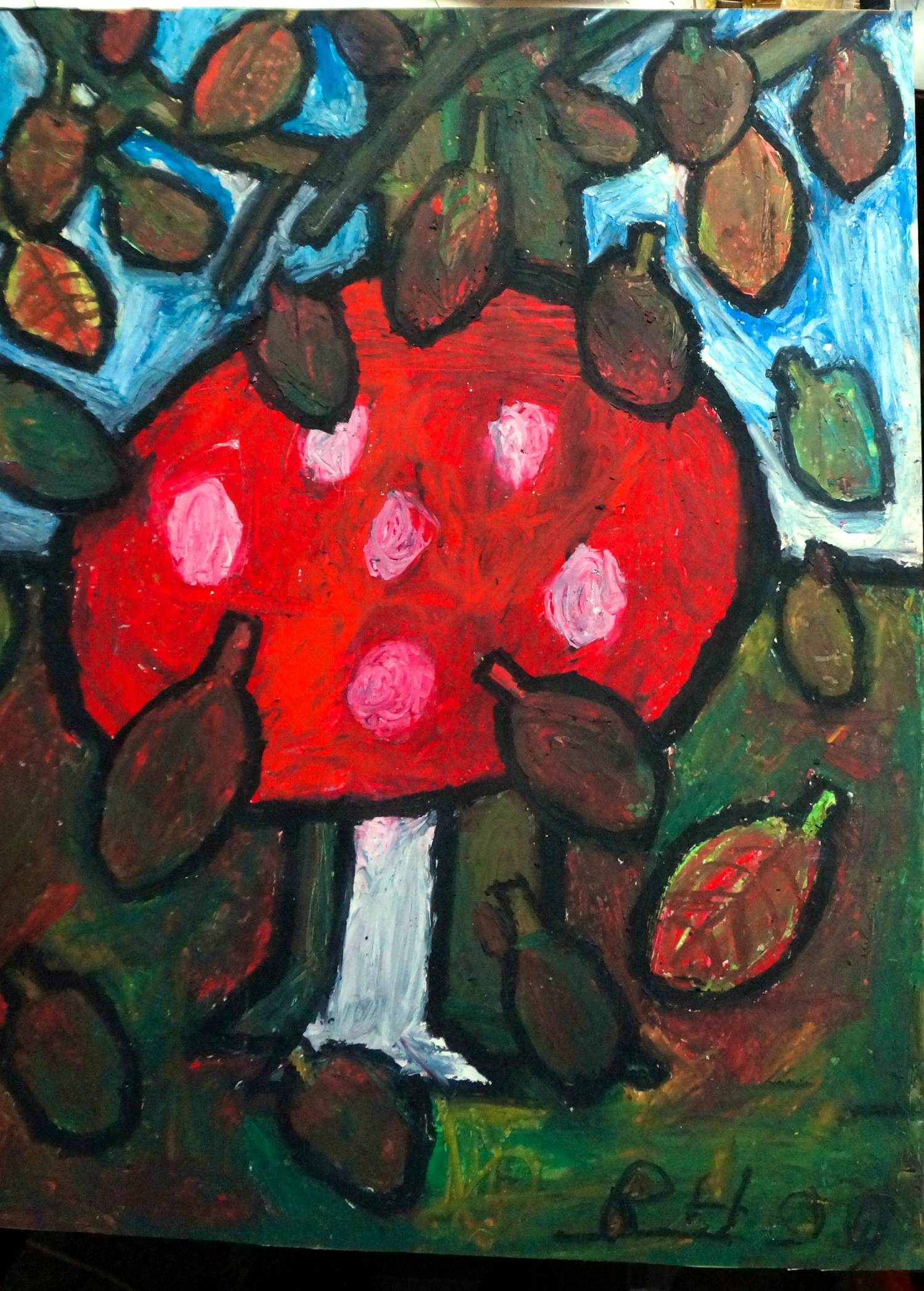 Roel Heijmans - Paddenstoel in de herfst kopen? Bied vanaf 135!