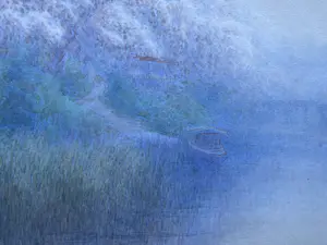 Yuhan Ito - Mooie originele en gesigneerde aquarel. kopen? Bied vanaf 75!