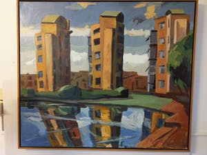 Jeroen Hermkens - Spiegelende torens kopen? Bied vanaf 450!