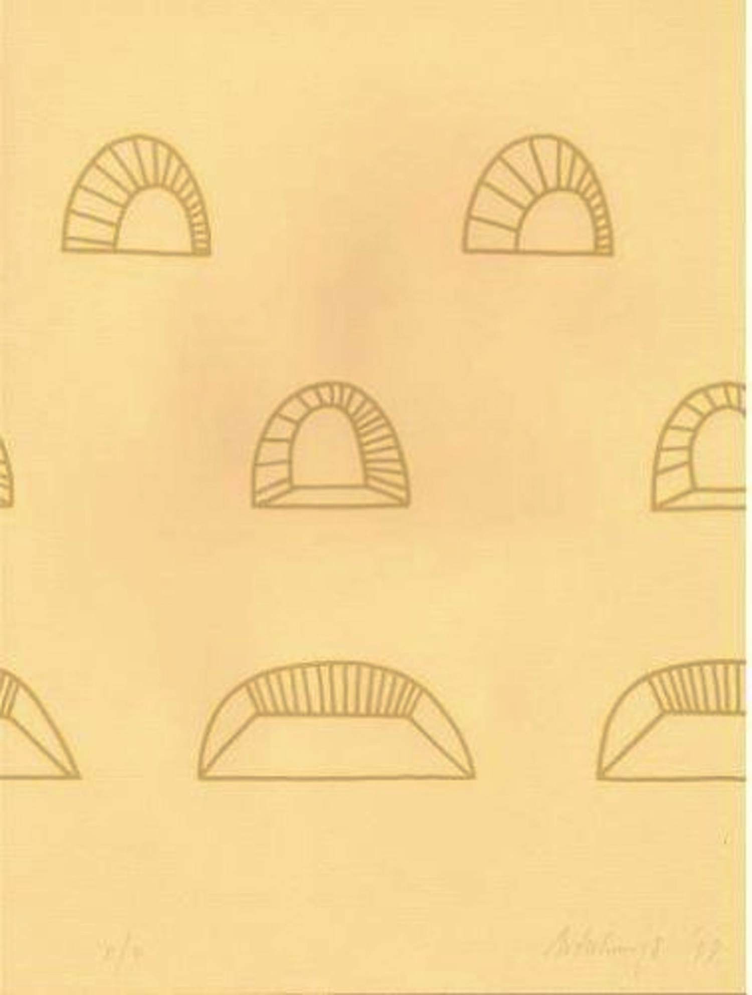 Richard Artschwager - faces verkocht voor € 20!