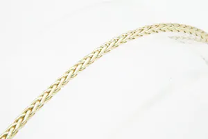 Mooie 14 karaats gouden kinder/dames model armband - vossestaart schakel kopen? Bied vanaf 110!