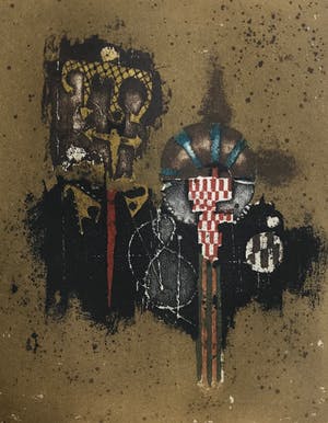 Johnny Friedlaender - Prachtige kleurenets - Gesigneerd - Epreuve D'artiste kopen? Bied vanaf 135!