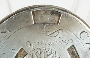 Zilveren eeuwigdurende kalender 'Calendarium Perpetuum' (ca. 1700) kopen? Bied vanaf 500!