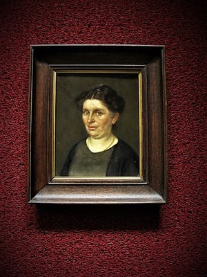 Henk Meijer - Weergaloos mooi geschilderd realistisch olieverf portret van Dame kopen? Bied vanaf 10!