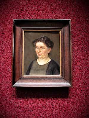 Henk Meijer - Weergaloos mooi geschilderd realistisch olieverf portret van Dame verkocht voor € 10!