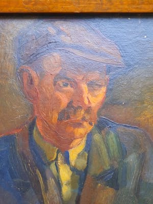 Jaap Min - Jaap Min (1914-1987) - Man met orgel kopen? Bied vanaf 200!