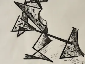 Koos van Vlijmen - Twee sculptuurontwerpen kopen? Bied vanaf 50!