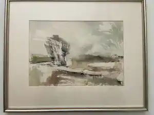 Albert Grosfeld - Abstract landschap kopen? Bied vanaf 95!