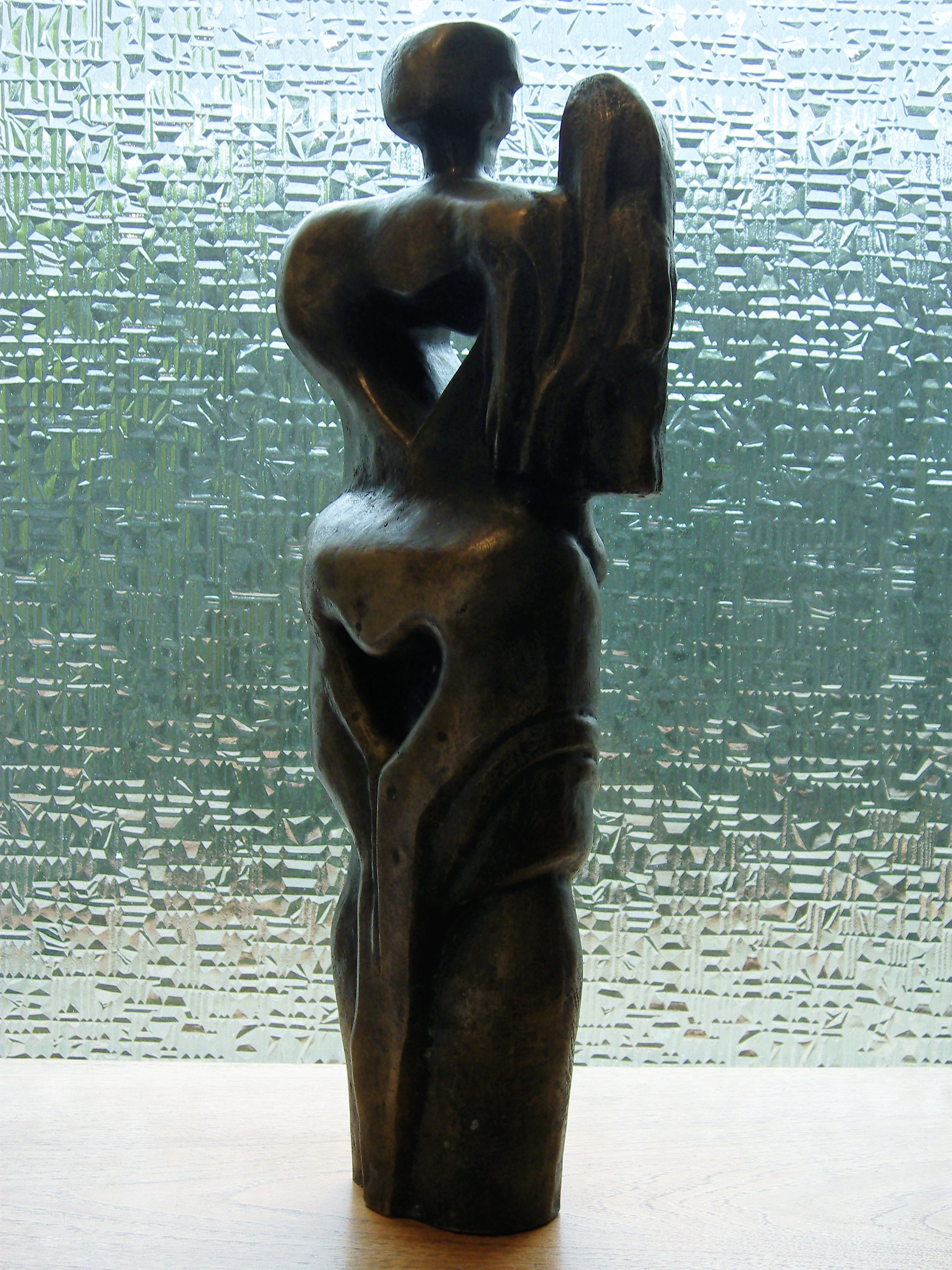 Brons (Onbekend) - Topbeeld "Amor" 19,5 kilogram! kopen? Bied vanaf 850!