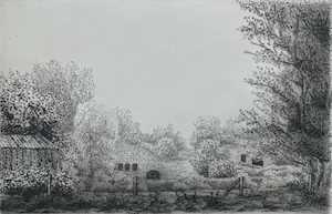 Gerard van Rooy - handgesigneerde ets | Uitgave 'De Luis' | 'Fort 't Hemeltje | 1973 kopen? Bied vanaf 75!
