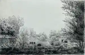 Gerard van Rooy - handgesigneerde ets | Uitgave 'De Luis' | 'Fort 't Hemeltje | 1973 verkocht voor € 75!