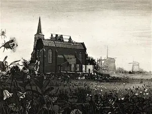 Simon Koene - Zomer (landschap met grasklokje) kopen? Bied vanaf 85!