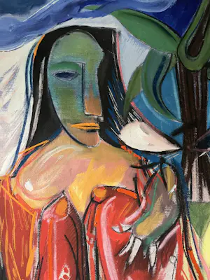 Rumen Rachev - Vrouwen in kleurrijk landschap kopen? Bied vanaf 350!