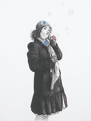 Rick van den Berg - Ets, She blow the last winter feelings away kopen? Bied vanaf 1!