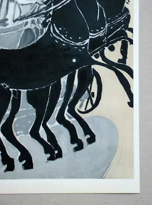 Georges Braque - Char - 1955 - Originele lithografie - Mourlot kopen? Bied vanaf 80!