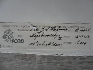 Leo Hofman - Ets, titel, Negev woestijn Israël. kopen? Bied vanaf 15!