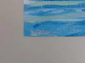 Jos Mous - impressie van de bedrijvigheid in de haven van Antwerpen in blauw kopen? Bied vanaf 90!