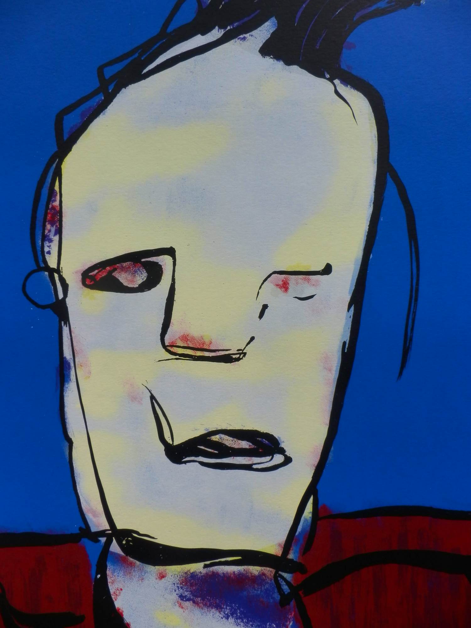 Herman Brood - Kleurenzeefdruk 5-GRAM Handgesigneerd. kopen? Bied vanaf 1!
