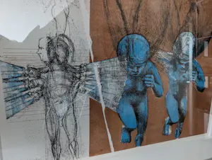 Aat Verhoog - Drie vliegende wezens kopen? Bied vanaf 150!