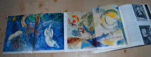 Marc Chagall - dubbelbladige kleurenlitho in de originele Franse editie XXe siecle- kopen? Bied vanaf 130!