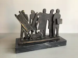 Buy Astrid Veldhuyzen-Koppen - “ People “ zeldzaam? Bid from 65!