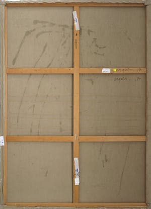 Pieter Engels - Acryl op doek, Zonder titel - Ingelijst (Zeer groot) kopen? Bied vanaf 1!