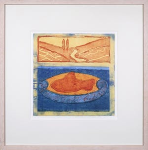 Lukie de Bree - Kleurenets en aquatint, Droom - Ingelijst kopen? Bied vanaf 1!