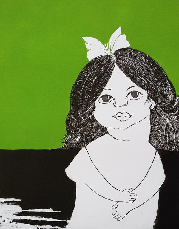 Ans Wortel - Uitgangspunt voor vlinder, aquatint ets kopen? Bied vanaf 75!