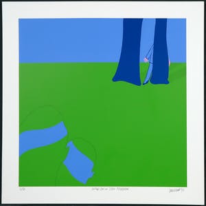Hans Landsaat - Compleet portfolio met vier zeefdrukken, Witold i ja kopen? Bied vanaf 80!