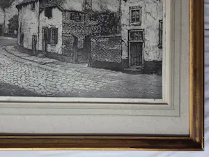 Anton Heyboer - Noordwijk. Straatje. kopen? Bied vanaf 349!