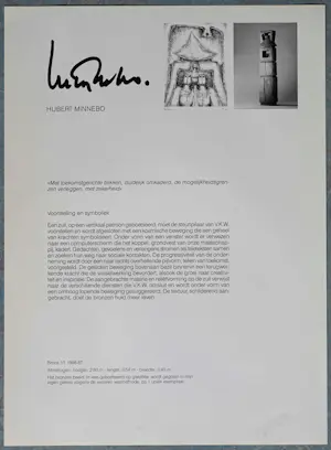Hubert Minnebo - Map met vier etsen en twee foto's kopen? Bied vanaf 100!