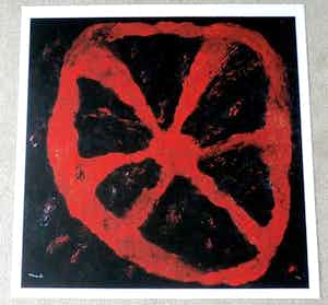 Armando - Grote giclee op linnen: Das Rad - 2013 - oplage: 33 verkocht voor € 275!