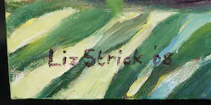 Liz Strick - Olieverf op doek, Intertwined kopen? Bied vanaf 1!