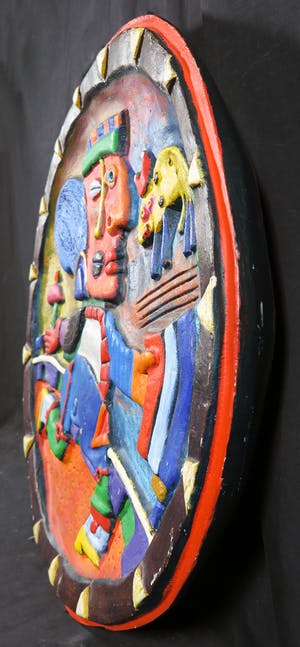 Clemens Briels - Gemengde techniek, Wandobject El toreador Hollandes kopen? Bied vanaf 1!