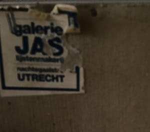 Laetitia de Haas - Ets, gesigneerd ,56/60 etalage ingelijst kopen? Bied vanaf 35!