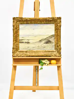 Jan Jans - Duinpartij met uitzicht op zee verkocht voor € 400!