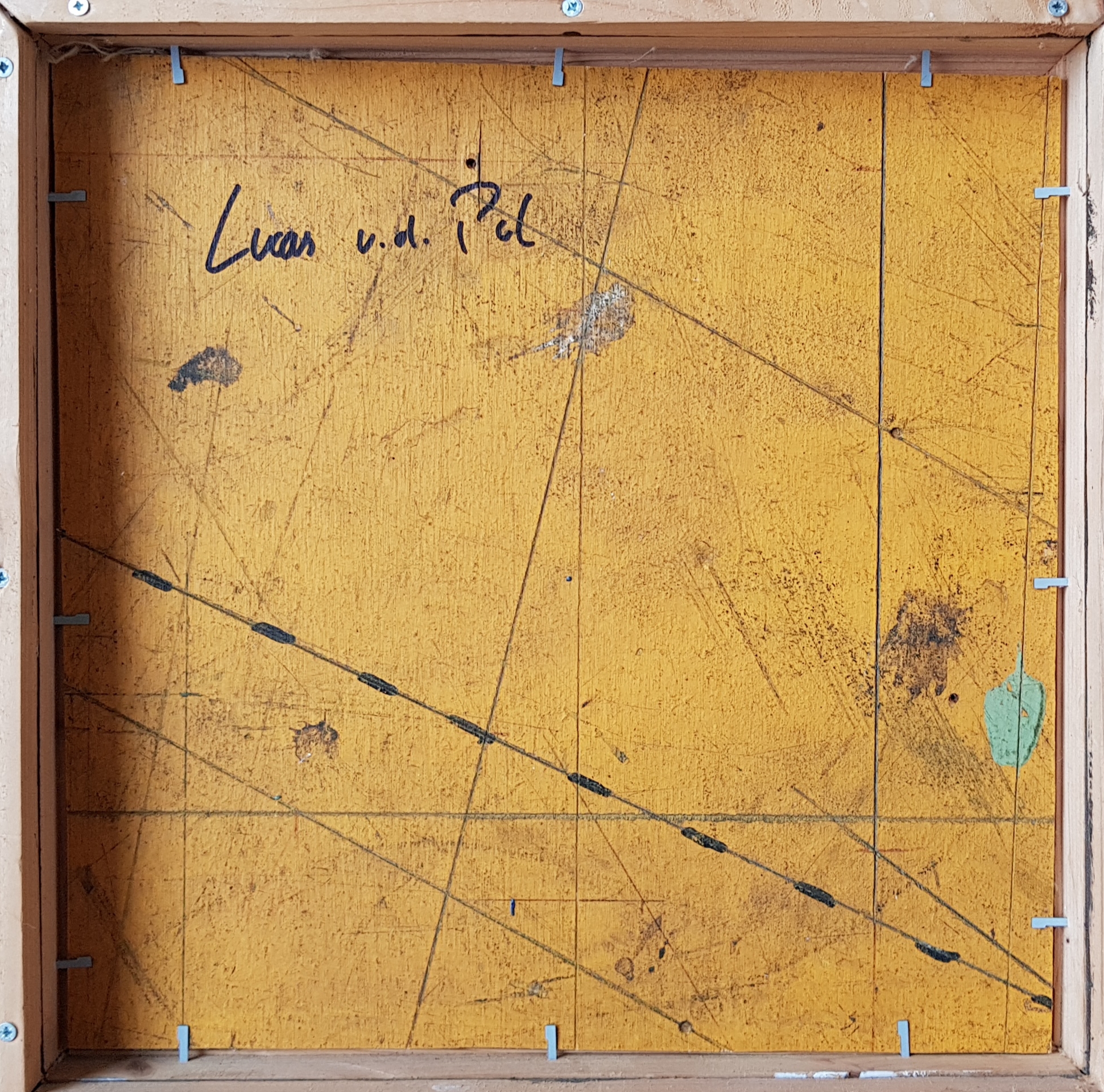 Lucas van der Pol - Abstracte compositie, z.t. kopen? Bied vanaf 25!