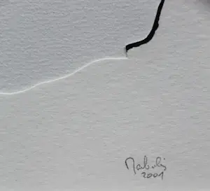 Jean Mauboules - Inkt en papierknipsel - 2001 kopen? Bied vanaf 79!