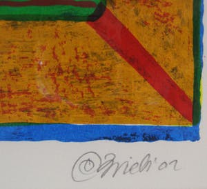 Clemens Briels - Zeefdruk –XIX - Gesigneerd en ingelijst – 2002 kopen? Bied vanaf 100!