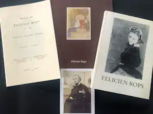 AcheterFelicien Rops - drie boeken en kaart? Enchérissez de 35!