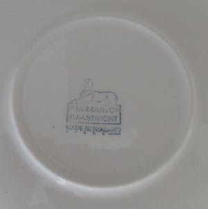 Firma Regout & Co - Vier art deco kop- en schotels kopen? Bied vanaf 32!