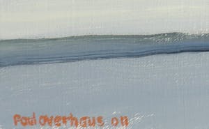 Paul Overhaus - Olieverf op doek, Zonnestraal - Ingelijst kopen? Bied vanaf 50!