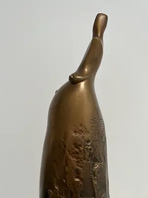 Robert Csikszentmihalyi - bronzen sculptuur | 'Maternity' | 1981 kopen? Bied vanaf 1200!