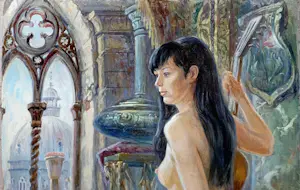 Dmitri Kostylov - Ochtend in Venetië kopen? Bied vanaf 500!