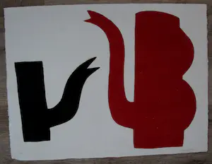 Klaas Gubbels - grote houtsnede: 1998 kopen? Bied vanaf 495!