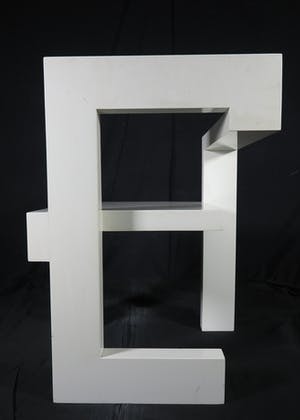 Gerrit Rietveld - (naar) - Wit gelakte houten Steltman stoel (links) kopen? Bied vanaf 500!