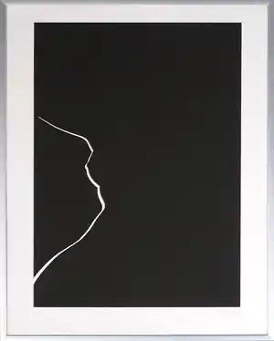 Harry van Kuyk - Zeefdruk uit het portfolio Grafinu - Ingelijst verkocht voor € 1!