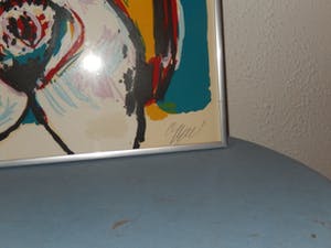 Karel Appel - Karel Appel - Woman against Yellow Wall kopen? Bied vanaf 495!