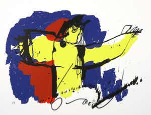 Herman Brood - Zeefdruk, Brasil God verkocht voor € 80!