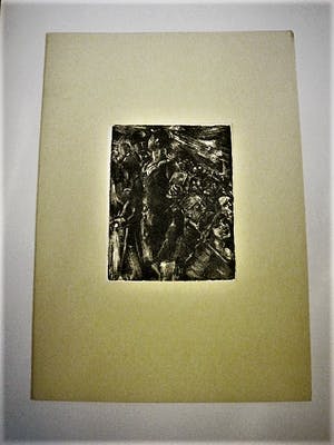 Ignaz Epper - Renommierter Schweizer expressionist - der Theaterbesuch - signiert kopen? Bied vanaf 29!